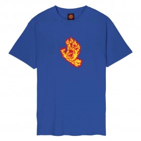 тениска,мъжки,тениски,дамски,тениски,santa,cruz,flame,hand,short,sleeve,t,shirt,blue,(ultramarine)