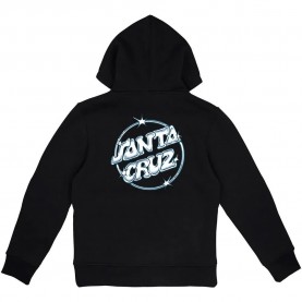 Суичър Santa cruz Glint dot hoodie - Black (Black) суичър,детски,блузи,santa,cruz,glint,dot,hoodie,black,(black)