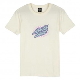 Тениска Santa cruz Goal flame short sleeve T-shirt - White (Off White) тениска,мъжки,тениски,дамски,тениски,santa,cruz,goal,flame,short,sleeve,t,shirt,white,(off,white)