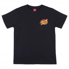 Тениска Santa cruz Goal flame short sleeve T-shirt - Black (Black) тениска,мъжки,тениски,дамски,тениски,santa,cruz,goal,flame,short,sleeve,t,shirt,black,(black)