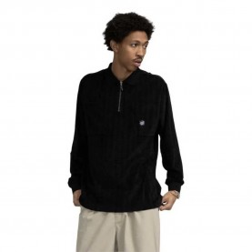 Шапка Santa cruz Il capo long sleeve polo - Black (Black) шапка,дамски,блузи,с,яка,мъжки,блузи,с,яка,santa,cruz,il,capo,long,sleeve,polo,black,(black)