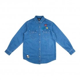 риза,с,дълъг,ръкав,дамски,ризи,мъжки,ризи,santa,cruz,indira,long,sleeve,shirt,blue,(light,denim)