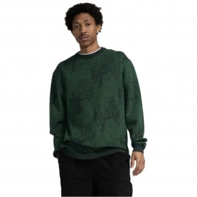 Блуза Santa cruz Knit crew sweater - Green (Rainforest Handled Repeat) блуза,мъжки,пуловери,дамски,пуловери,santa,cruz,knit,crew,sweater,green,(rainforest,handled,repeat)