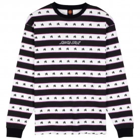 тениска,мъжки,тениски,santa,cruz,mantis,long,sleeve,t,shirt,black,(black,stripe)