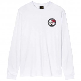 Тениска Santa cruz Mfg ogsc long sleeve T-shirt - White (White) тениска,мъжки,тениски,дамски,тениски,santa,cruz,mfg,ogsc,long,sleeve,t,shirt,white,(white)