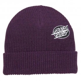 Шапка Santa cruz Mono lined oval dot beanie - Purple (Blackcurrant) шапка,всички,шапки,santa,cruz,mono,lined,oval,dot,beanie,purple,(blackcurrant)
