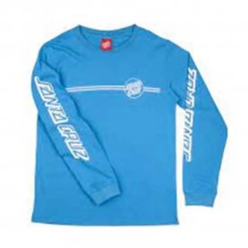 тениска,мъжки,тениски,дамски,тениски,santa,cruz,opus,dot,stripes,long,sleeve,t,shirt,blue,(blue,water)