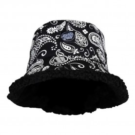 Шапка Santa cruz Screaming paisley bucket hat - Black (Black / White) шапка,всички,шапки,santa,cruz,screaming,paisley,bucket,hat,black,(black,white)