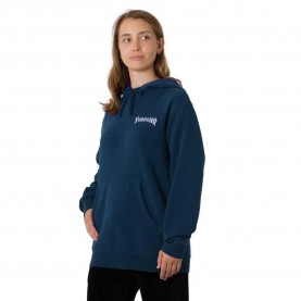Суичър Santa cruz Thrasher flame dot hoodie - Blue (Navy) суичър,дамски,блузи,santa,cruz,thrasher,flame,dot,hoodie,blue,(navy)