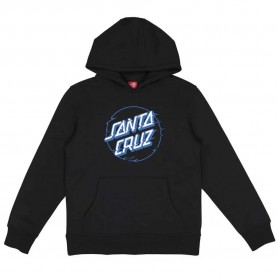 Суичър Santa cruz Vivid other dot front hoodie - Black (Black) суичър,детски,блузи,santa,cruz,vivid,other,dot,front,hoodie,black,(black)