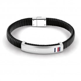 бижутерия,tommy,hilfiger,2790349,bracelet,silver,(black,silver)