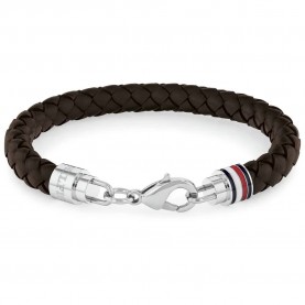 Tommy hilfiger 2790546 bracelet - Silver (Brown / Silver) бижутерия,tommy,hilfiger,2790546,bracelet,silver,(brown,silver)
