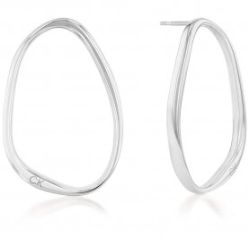 бижутерия,calvin,klein,35000450,earrings,silver,(silver)