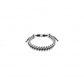 бижутерия,calvin,klein,35100040,bracelet,black,silver