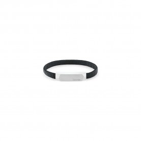 бижутерия,calvin,klein,magnify,bracelet,black,silver