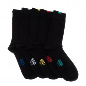 чорапи,мъжки,чорапи,дамски,чорапи,dim,paris,ad004cu,ecodim,long,socks,5,pairs,black,(black)