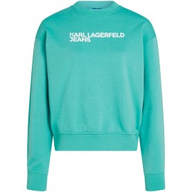 Блуза Karl lagerfeld jeans A1W20005 sweatshirt - Green (Wasabi) блуза,дамски,блузи,karl,lagerfeld,jeans,a1w20005,sweatshirt,green,(wasabi)