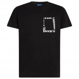 тениска,мъжки,тениски,дамски,тениски,karl,lagerfeld,jeans,b2m17046,short,sleeve,t,shirt,black,(black)