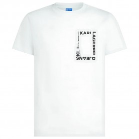 тениска,мъжки,тениски,дамски,тениски,karl,lagerfeld,jeans,b2m17046,short,sleeve,t,shirt,white,(white)