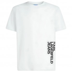 тениска,мъжки,тениски,дамски,тениски,karl,lagerfeld,jeans,b2m17047,short,sleeve,t,shirt,white,(white)