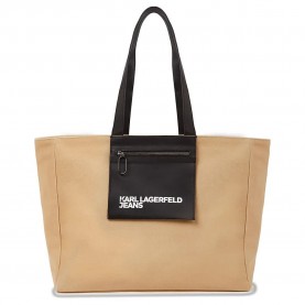 пазарска,чанта,всички,чанти,karl,lagerfeld,jeans,ew,pocket,shopper,bag,beige,(pale,khaki)