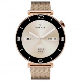 Garett Mesh smartwatch - Golden (Rose Gold Steel) часовници,garett,mesh,smartwatch,golden,(rose,gold,steel)