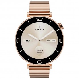 Garett Solid smartwatch - Golden (Rose Gold Steel) часовници,garett,solid,smartwatch,golden,(rose,gold,steel)