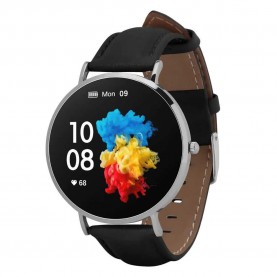 часовници,garett,verona,leather,smartwatch,black,(silver,black)