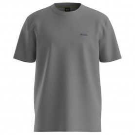 Тениска BOSS 50506373 short sleeve T-shirt - Grey (Open Grey) тениска,мъжки,тениски,дамски,тениски,boss,50506373,short,sleeve,t,shirt,grey,(open,grey)