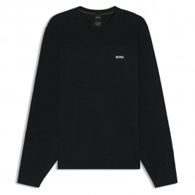 Блуза BOSS Momentum 10273795 GREEN sweater - Blue (Dark Blue) блуза,мъжки,пуловери,дамски,пуловери,boss,momentum,10273795,green,sweater,blue,(dark,blue)