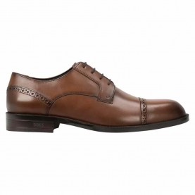 Обувки BOSS Tayil Butcbr 10271643 shoes - Brown (Medium Brown) обувки,мъжки,обувки,boss,tayil,butcbr,10271643,shoes,brown,(medium,brown)