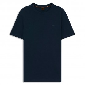 Тениска BOSS Tegood 10240843 ORANGE short sleeve T-shirt - Blue (Open Blue) тениска,мъжки,тениски,дамски,тениски,boss,tegood,10240843,orange,short,sleeve,t,shirt,blue,(open,blue)