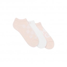 Чорапи HUGO 50553447 socks 3 pairs - White / Pink (Light / Pastel Pink) чорапи,мъжки,чорапи,дамски,чорапи,hugo,50553447,socks,3,pairs,white,pink,(light,pastel,pink)