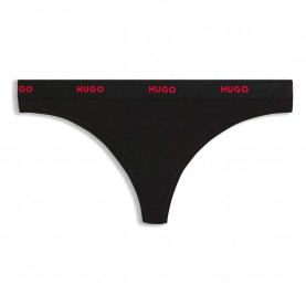 HUGO 50557101 thong - Black (Black) дамско,бельо,дамски,бикини,и,танкини,hugo,50557101,thong,black,(black)