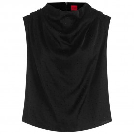 HUGO Casmini 10274785 sleeveless blouse - Black (Black) дамски,блузи,hugo,casmini,10274785,sleeveless,blouse,black,(black)