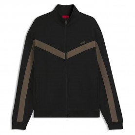 блуза,мъжки,пуловери,hugo,darti,10249830,full,zip,sweatshirt,black,(black)