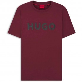 тениска,мъжки,тениски,hugo,dulivio,short,sleeve,t,shirt,dark,red