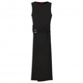 Рокля HUGO Nastasiel 10276327 sleeveless dress - Black (Black) рокля,дамски,поли,и,рокли,hugo,nastasiel,10276327,sleeveless,dress,black,(black)