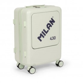 MILAN 430 Since 1918 50L trolley bag - Beige (Green) куфари,milan,430,since,1918,50l,trolley,bag,beige,(green)