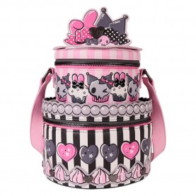 чанта,всички,чанти,loungefly,my,melody,and,kuromi,sanrio,handbag,pink,black