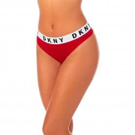 дамско,бельо,дамски,бикини,и,танкини,dkny,cozy,boyfriend,thong,red,(cherry)
