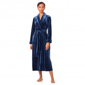 дамски,пеньоари,lauren,by,ralph,lauren,iln52463,bathrobe,blue,(blue)