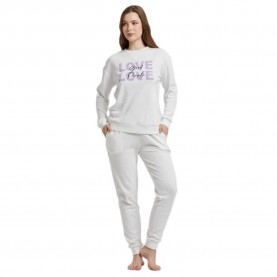 пижама,дамски,пижами,pompea,avignon,pyjama,white,(latte)