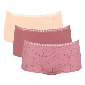 дамско,бельо,дамски,бикини,и,танкини,sloggi,go,crush,short,panties,3,units,beige,pink,(pink,nude)