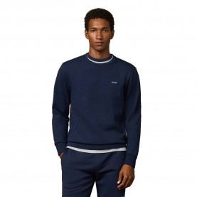 Блуза Hackett Heritage Ess Badge sweatshirt - Blue (Old Navy) блуза,мъжки,пуловери,hackett,heritage,ess,badge,sweatshirt,blue,(old,navy)