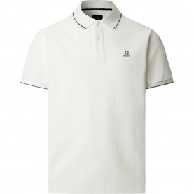 Hackett Heritage Tipped short sleeve polo - White (Off White) дамски,блузи,с,яка,мъжки,блузи,с,яка,hackett,heritage,tipped,short,sleeve,polo,white,(off,white)