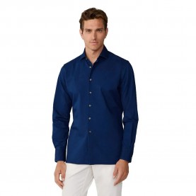 Риза с дълъг ръкав Hackett HM3010534 long sleeve shirt - Blue (Dark Denim Blue) риза,с,дълъг,ръкав,мъжки,ризи,hackett,hm3010534,long,sleeve,shirt,blue,(dark,denim,blue)