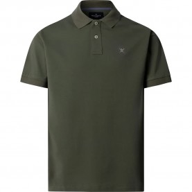 Hackett HM5600148 Slim Fit short sleeve polo - Green (Stone Green) дамски,блузи,с,яка,мъжки,блузи,с,яка,hackett,hm5600148,slim,fit,short,sleeve,polo,green,(stone,green)
