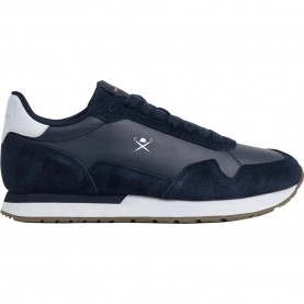 Маратонки Hackett Vector Plain trainers - Blue (Navy) маратонки,мъжки,маратонки,дамски,маратонки,hackett,vector,plain,trainers,blue,(navy)