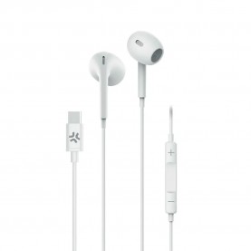 слушалки,слушалки,celly,drop,usb,c,earphones,white